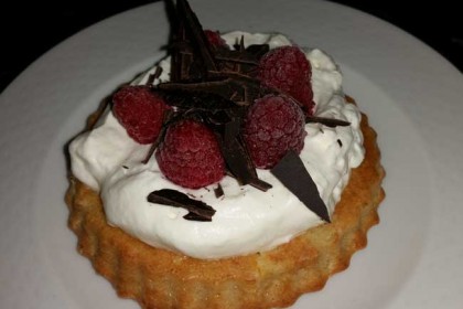 Mini tortice z malinami