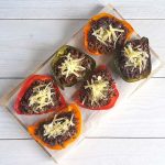 Pečene polnjene paprike