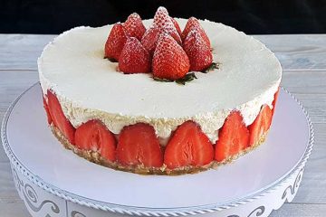 Skutna torta brez peke