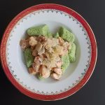 Lososova omaka s smetano