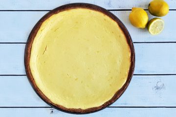 LCHF limonova skutna pita