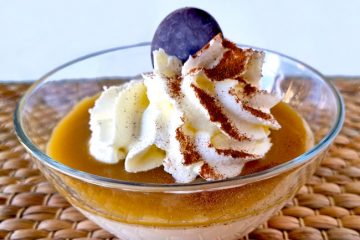 LCHF rumova panakota s cimetom